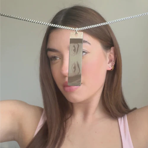 שרשרת עם חריטת עיניים