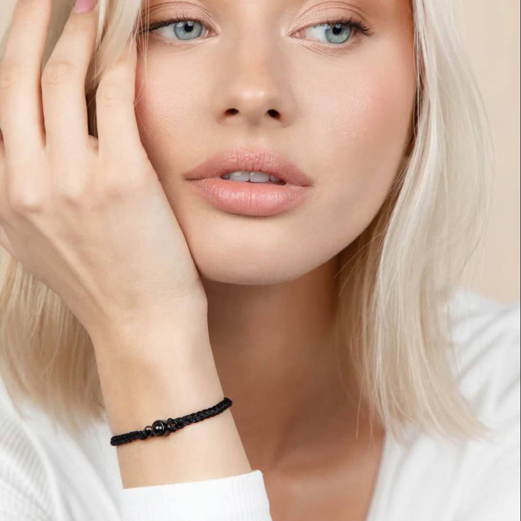 צמיד קלאסי עם תמונה מוצפנת