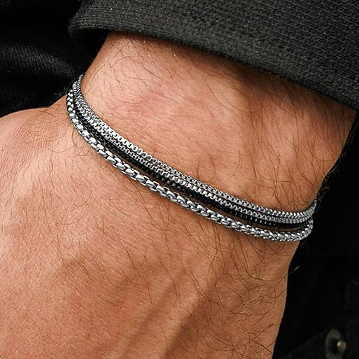 צמיד כפול לגבר