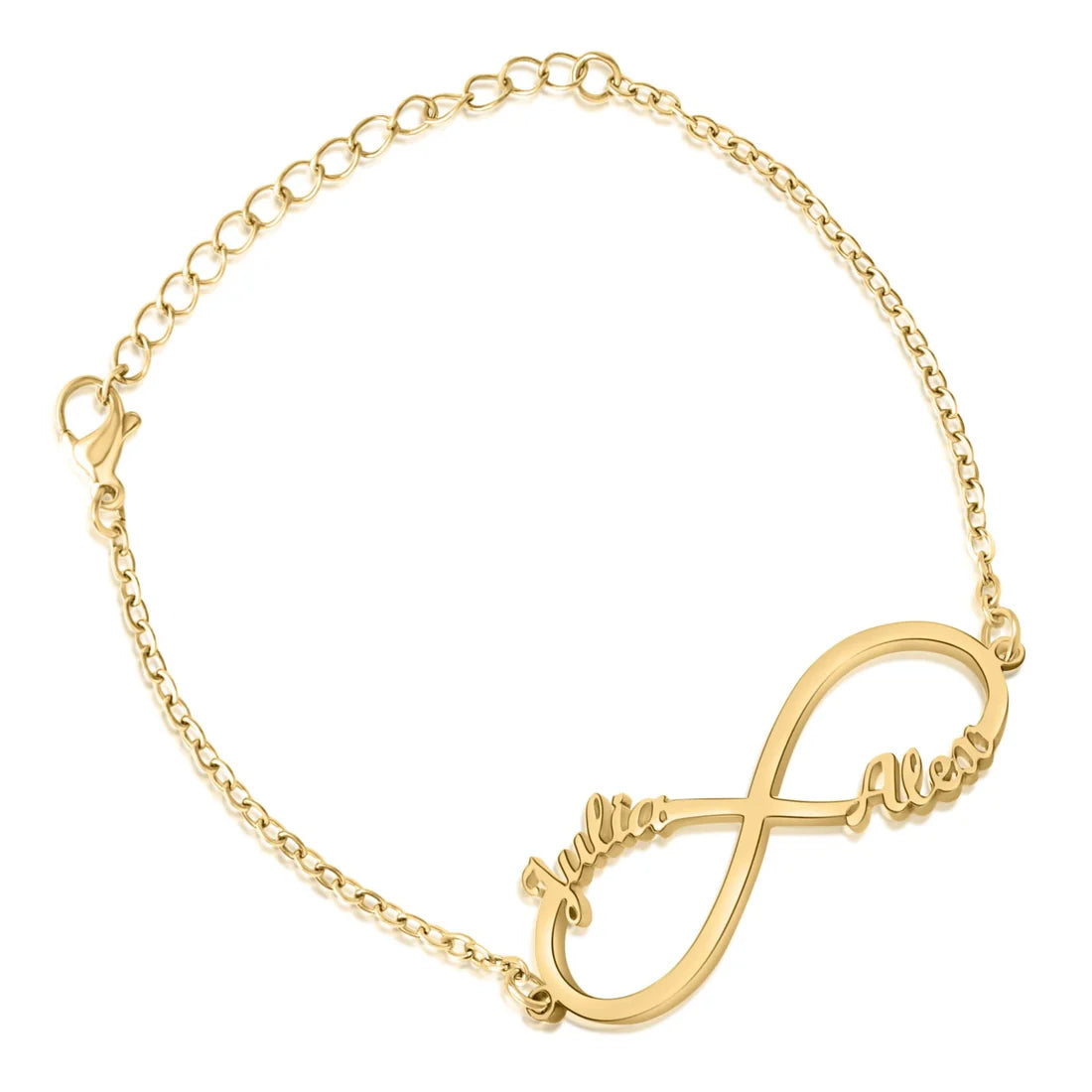 צמיד אינפיניטי עם שמות